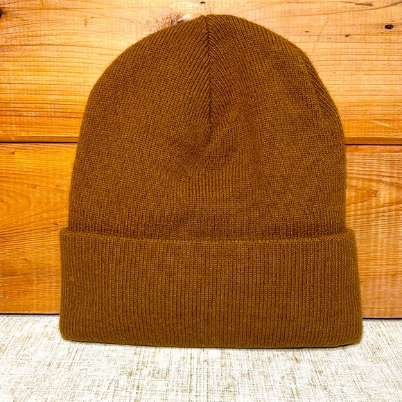 Carhartt Youth Knit Hat - Classic Brown Color (New) - Picture 2 of 3